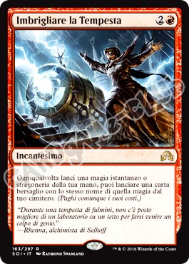 163 / 297 Imbrigliare la Tempesta rara normale (IT) -NEAR MINT-