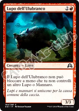 164 / 297 Lupo dell'Ulubranco comune normale (IT) -NEAR MINT-