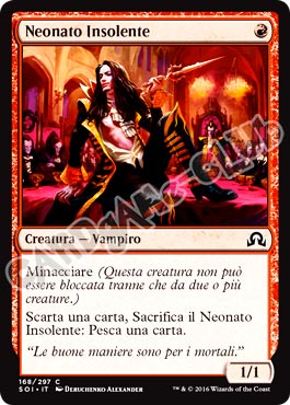 168 / 297 Neonato Insolente comune normale (IT) -NEAR MINT-