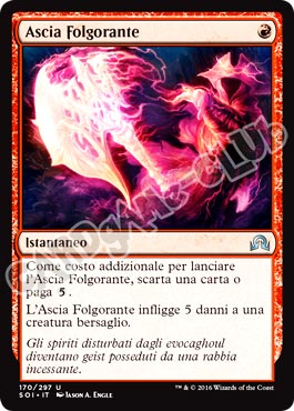 170 / 297 Ascia Folgorante non comune normale (IT) -NEAR MINT-