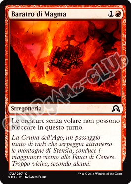 172 / 297 Baratro di Magma comune normale (IT) -NEAR MINT-
