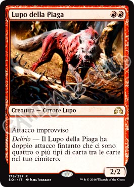 179 / 297 Lupo della Piaga rara normale (IT) -NEAR MINT-