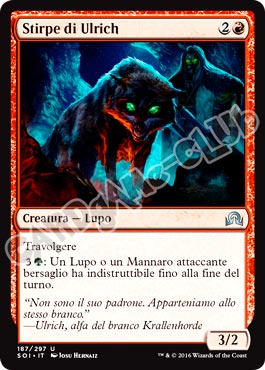187 / 297 Stirpe di Ulrich non comune normale (IT) -NEAR MINT-