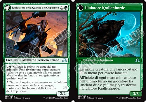 203 / 297 Reclutatore della Guardia del Crepuscolo/Ululatore Krallenhorde non comune normale (IT) -NEAR MINT-