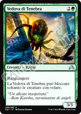 206 / 297 Vedova di Tenebra non comune normale (IT) -NEAR MINT-