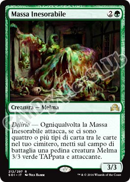 212 / 297 Massa Inesorabile rara normale (IT) -NEAR MINT-