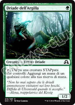 216 / 297 Driade dell'Argilla comune normale (IT) -NEAR MINT-