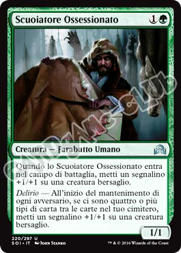 220 / 297 Scuoiatore Ossessionato non comune normale (IT) -NEAR MINT-