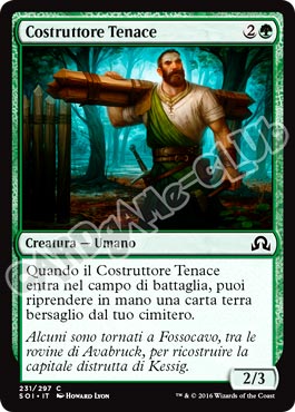 231 / 297 Costruttore Tenace comune normale (IT) -NEAR MINT-