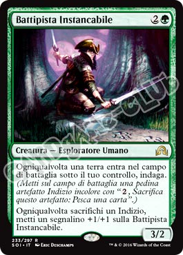 233 / 297 Battipista Instancabile rara normale (IT) -NEAR MINT-