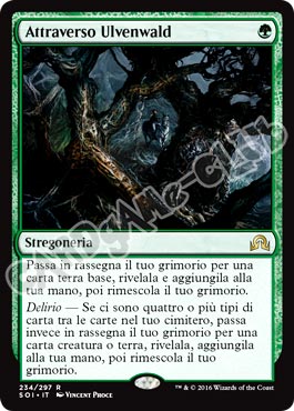 234 / 297 Attraverso Ulvenwald rara normale (IT) -NEAR MINT-