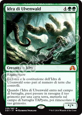 235 / 297 Idra di Ulvenwald rara mitica normale (IT) -NEAR MINT-