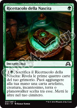 237 / 297 Ricettacolo della Nascita comune normale (IT) -NEAR MINT-