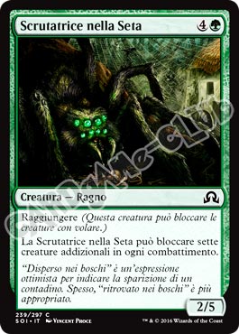 239 / 297 Scrutatrice nella Seta comune normale (IT) -NEAR MINT-