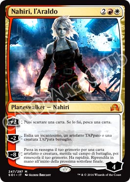 247 / 297 Nahiri, l'Araldo rara mitica normale (IT) -NEAR MINT-