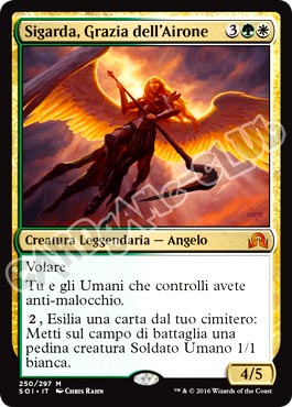 250 / 297 Sigarda, Grazia dell'Airone rara mitica normale (IT) -NEAR MINT-