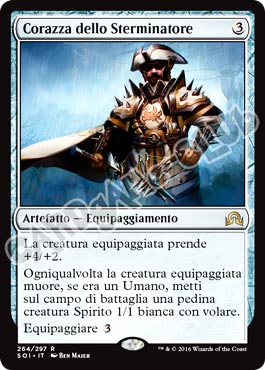 264 / 297 Corazza dello Sterminatore rara normale (IT) -NEAR MINT-