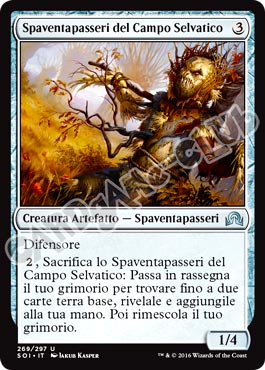 269 / 297 Spaventapasseri del Campo Selvatico non comune normale (IT) -NEAR MINT-