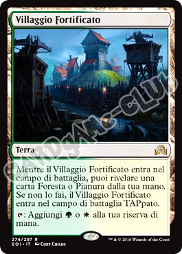 274 / 297 Villaggio Fortificato rara normale (IT) -NEAR MINT-