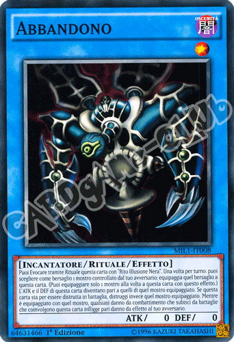 MIL1-IT008 Abbandono comune 1a edizione (IT) -NEAR MINT-