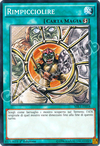 MIL1-IT018 Rimpicciolire comune 1a edizione (IT) -NEAR MINT-