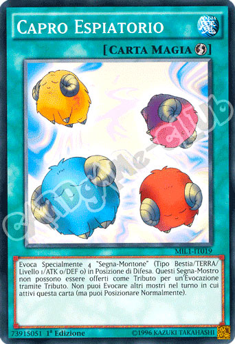 MIL1-IT019 Capro Espiatorio comune 1a edizione (IT) -NEAR MINT-