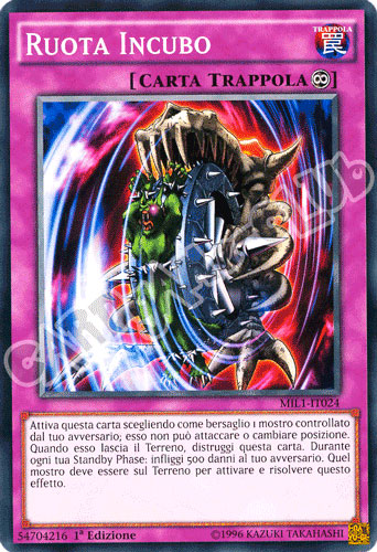 MIL1-IT024 Ruota Incubo comune 1a edizione (IT) -NEAR MINT-