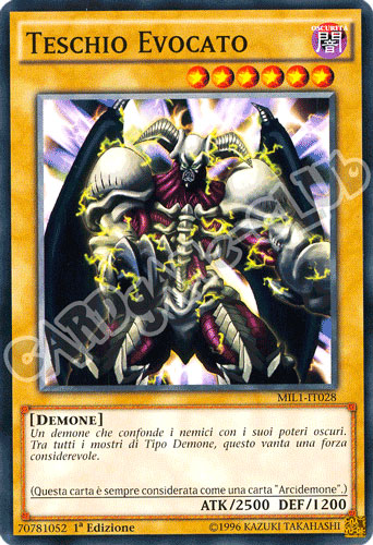 MIL1-IT028 Teschio Evocato comune 1a edizione (IT) -NEAR MINT-