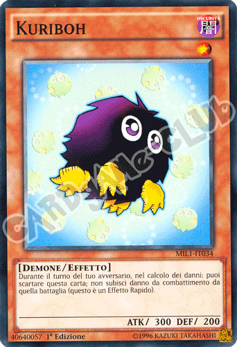 MIL1-IT034 Kuriboh comune 1a edizione (IT) -NEAR MINT-