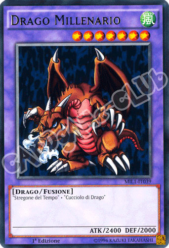 MIL1-IT039 Drago Millenario rara 1a edizione (IT) -NEAR MINT-