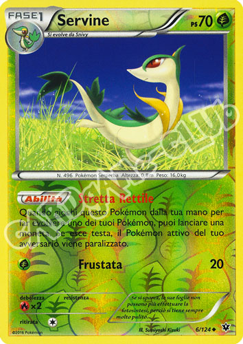 006 / 124 Servine non comune foil reverse (IT) -NEAR MINT-