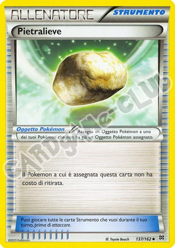 137 / 162 Pietralieve non comune normale (IT) -NEAR MINT-