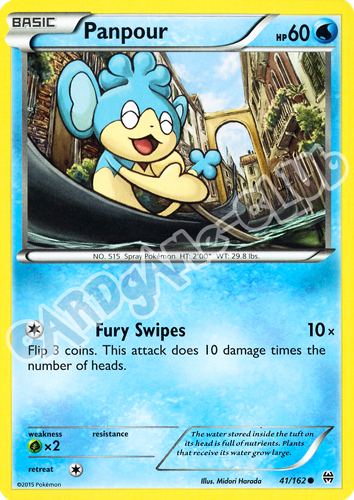 041 / 162 Panpour comune normale (EN) -NEAR MINT-