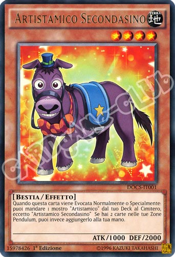 DOCS-IT001 Artistamico Secondasino rara 1a Edizione (IT)