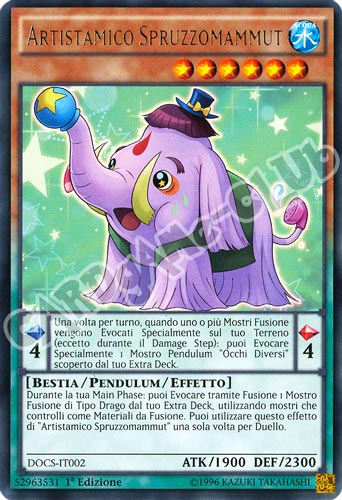 DOCS-IT002 Artistamico Spruzzomammut rara 1a Edizione (IT) -GOOD-