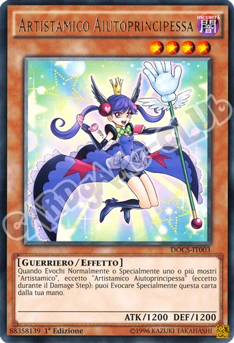 DOCS-IT003 Artistamico Aiutoprincipessa rara 1a Edizione (IT) -GOOD-