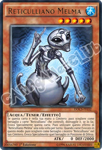 DOCS-IT032 Reticulliano Melma rara 1a Edizione (IT)