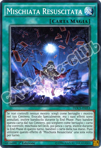 DOCS-IT053 Mischiata Resuscitata comune 1a Edizione (IT) -GOOD-