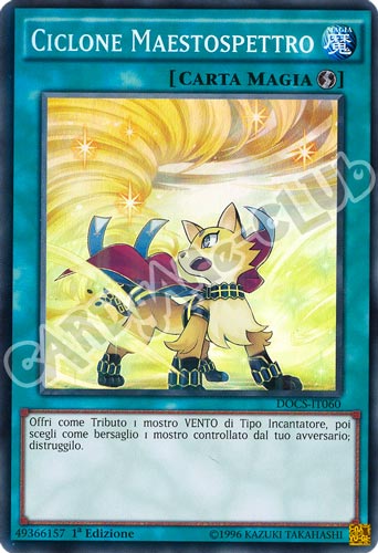 DOCS-IT060 Ciclone Maestospettro super rara 1a Edizione (IT)