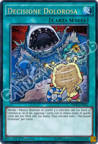 DOCS-IT065 Decisione Dolorosa rara segreta 1a Edizione (IT)