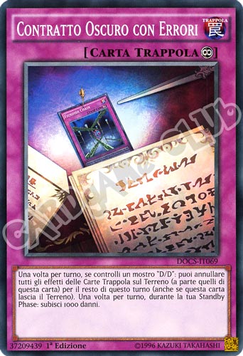 DOCS-IT069 Contratto Oscuro con Errori comune 1a Edizione (IT)