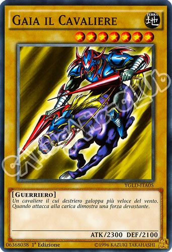 YGLD-ITA05 Gaia il Cavaliere comune 1a Edizione (IT) -NEAR MINT-