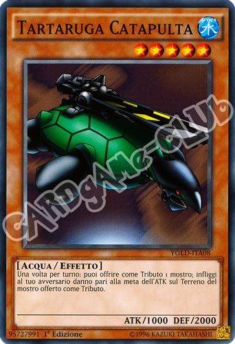 YGLD-ITA08 Tartaruga Catapulta comune 1a Edizione (IT) -NEAR MINT-