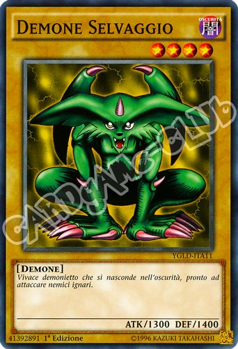 YGLD-ITA11 Demone Selvaggio comune 1a Edizione (IT) -NEAR MINT-