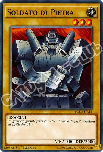 YGLD-ITA15 Soldato di Pietra comune 1a Edizione (IT) -NEAR MINT-