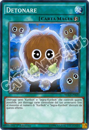 YGLD-ITA33 Detonare comune 1a Edizione (IT) -NEAR MINT-
