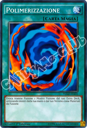 YGLD-ITA35 Polimerizzazione comune 1a Edizione (IT) -NEAR MINT-