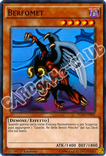 YGLD-ITB09 Berfomet comune 1a Edizione (IT) -NEAR MINT-