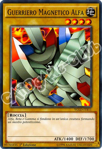 YGLD-ITB11 Guerriero Magnetico Alfa comune 1a Edizione (IT) -NEAR MINT-