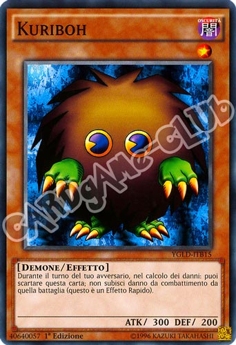 YGLD-ITB15 Kuriboh comune 1a Edizione (IT) -GOOD-
